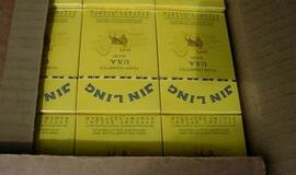 Degalinėje paliktas vilkikas su kontrabanda