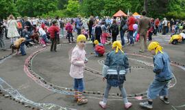 Vaikystės šventė Klaipėdos poilsio parke