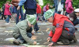 Vaikystės šventė Klaipėdos poilsio parke