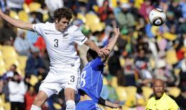 Pasaulio futbolo čempionato rungtynės. Naujoji Zelandija - Slovakija