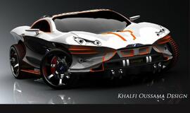"BMW X9 Concept" - 18-mečio dizainerio fantazijos vaisius