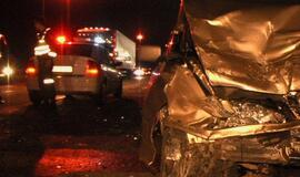 Naktinėse avarijose Klaipėdoje sužaloti žmonės