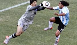 PAR 2010: Argentinos ir Pietų Korėjos komandų rungtynės