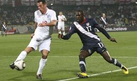 Anglijos futbolo rinktinė nesugebėjo įveikti JAV futbolininkų