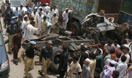 Per sprogimą Pakistane žuvo mažiausiai 18 žmonių