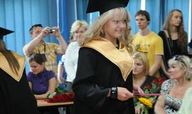 KU studentams - diplomų gavimo metas