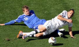 Pasaulio futbolo čempionato rungtynės. Naujoji Zelandija - Slovakija