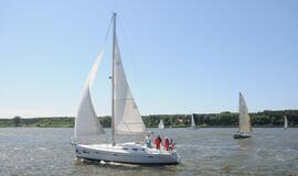 Šeštadienį Klaipėdoje startavo tarptautinė regata