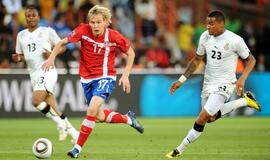 Ganos futbolininkai nugalėjo Serbijos rinktinę