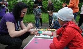 Vaikystės šventė Klaipėdos poilsio parke