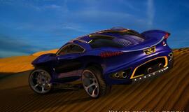 "BMW X9 Concept" - 18-mečio dizainerio fantazijos vaisius