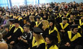 KU studentams - diplomų gavimo metas