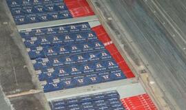 Medininkuose sulaikyta cigarečių kontrabanda