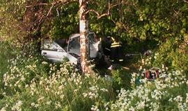 Mirtina avarija kelyje Klaipėda-Palanga