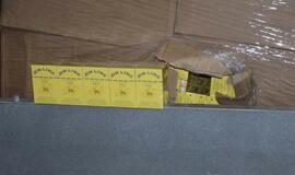 4,4 mln. vertės cigarečių kontrabanda