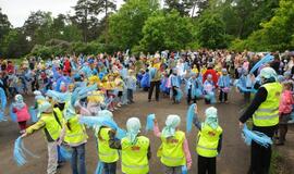 Vaikystės šventė Klaipėdos poilsio parke