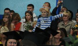 KU studentams - diplomų gavimo metas