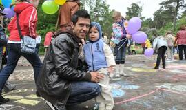 Vaikystės šventė Klaipėdos poilsio parke