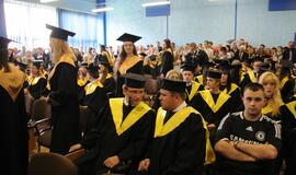 KU studentams - diplomų gavimo metas