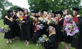 KU studentams - diplomų gavimo metas