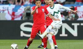 PAR 2010: Anglijos futbolininkai nugalėjo slovėnus