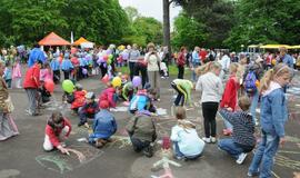Vaikystės šventė Klaipėdos poilsio parke