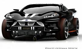 "BMW X9 Concept" - 18-mečio dizainerio fantazijos vaisius
