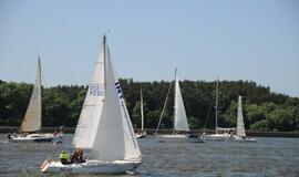 Šeštadienį Klaipėdoje startavo tarptautinė regata