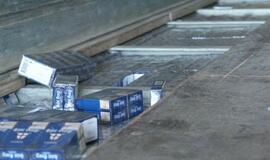 Medininkuose sulaikyta cigarečių kontrabanda