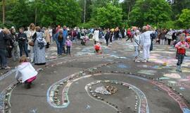 Vaikystės šventė Klaipėdos poilsio parke