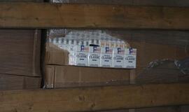 4,4 mln. vertės cigarečių kontrabanda