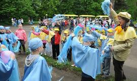 Vaikystės šventė Klaipėdos poilsio parke