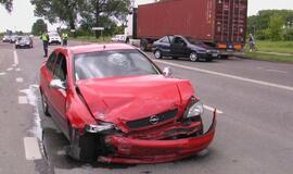 Avarija Minijos gatvėje