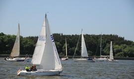 Šeštadienį Klaipėdoje startavo tarptautinė regata