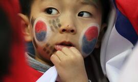 Pietų Korėjos futbolininkai įveikė graikus