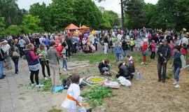 Vaikystės šventė Klaipėdos poilsio parke