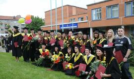 KU studentams - diplomų gavimo metas