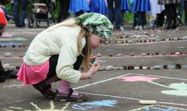 Vaikystės šventė Klaipėdos poilsio parke