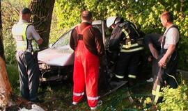 Mirtina avarija kelyje Klaipėda-Palanga