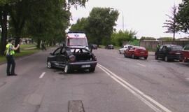 Avarija Minijos gatvėje