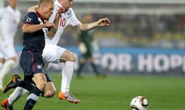 Anglijos futbolo rinktinė nesugebėjo įveikti JAV futbolininkų