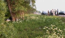 Mirtina avarija kelyje Klaipėda-Palanga