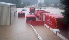 Smarkios liūtys Pietų Prancūzijoje nusinešė septynių žmonių gyvybes