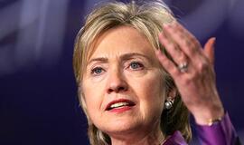 Hilari Klinton asmeniškai žavisi Lietuvos disciplina