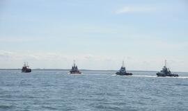 Dalia Grybauskaitė Klaipėdoje dalyvavo iškilmingoje žuvusiųjų jūroje pagerbimo ceremonijoje ir Etnografinėje pajūrio žvejo sodyboje surengtoje šventėje