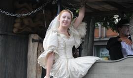 Spalvinga eisena nuskaidrino Jūros šventės nuotaiką