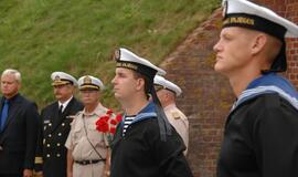 Ketvirtadienį Lietuvos jūrų muziejaus teritorijoje vyko tradicinė Lietuvos jūrininkų pagerbimo ceremonija.