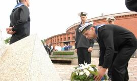 Ketvirtadienį Lietuvos jūrų muziejaus teritorijoje vyko tradicinė Lietuvos jūrininkų pagerbimo ceremonija.