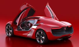 "Renault" pristatys elektra varomą "DeZir" modelį