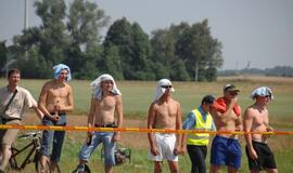 1000 km lenktynės Palangoje, pagrindinės lenktynės, finišas